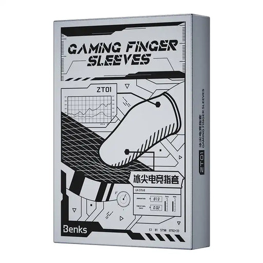 [Benks] Lightweight and Thin Gaming Finger Sleeves [2 - Pack] suitable for Mobile Phones / Smartphones Tablets - Phone