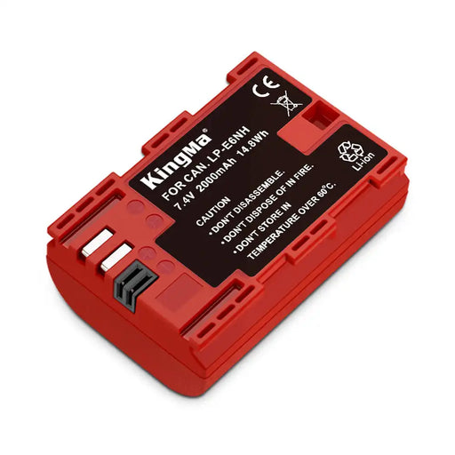 Canon LP - E6NH 2000mAh Fully Decoded Replacement Battery - 2