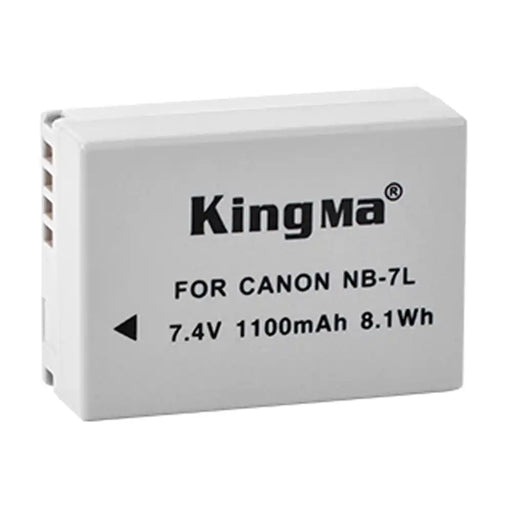 [KingMa] NB - 7L Camera Replacement Battery for Canon G10 G11 G12 SX30IS and more - NB7L Grey Batteries