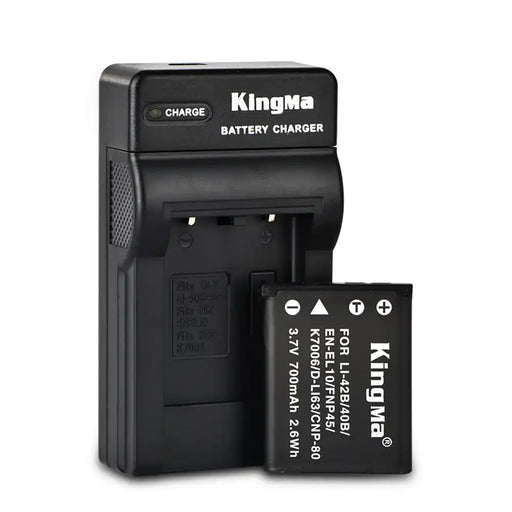 [KingMa] DC83/Li-40B/Li-42B Battery and Charger Kit OR Single Battery for Olympus Nikon Fujifilm