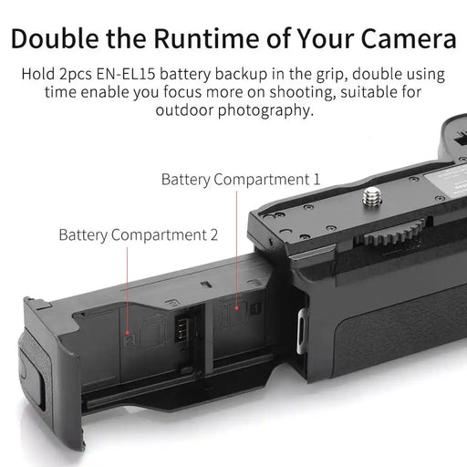 [KingMa] VG - 6600 Premium Camera Battery Grip for Sony Mirrorless Alpha A6600