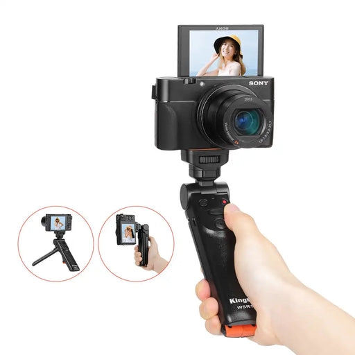 [KingMa] Wireless Bluetooth Vlogging Camera Grip for Sony Cameras - Grips