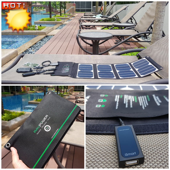 Brand New RAVPower Solar Panel Chargers Have Arrived
