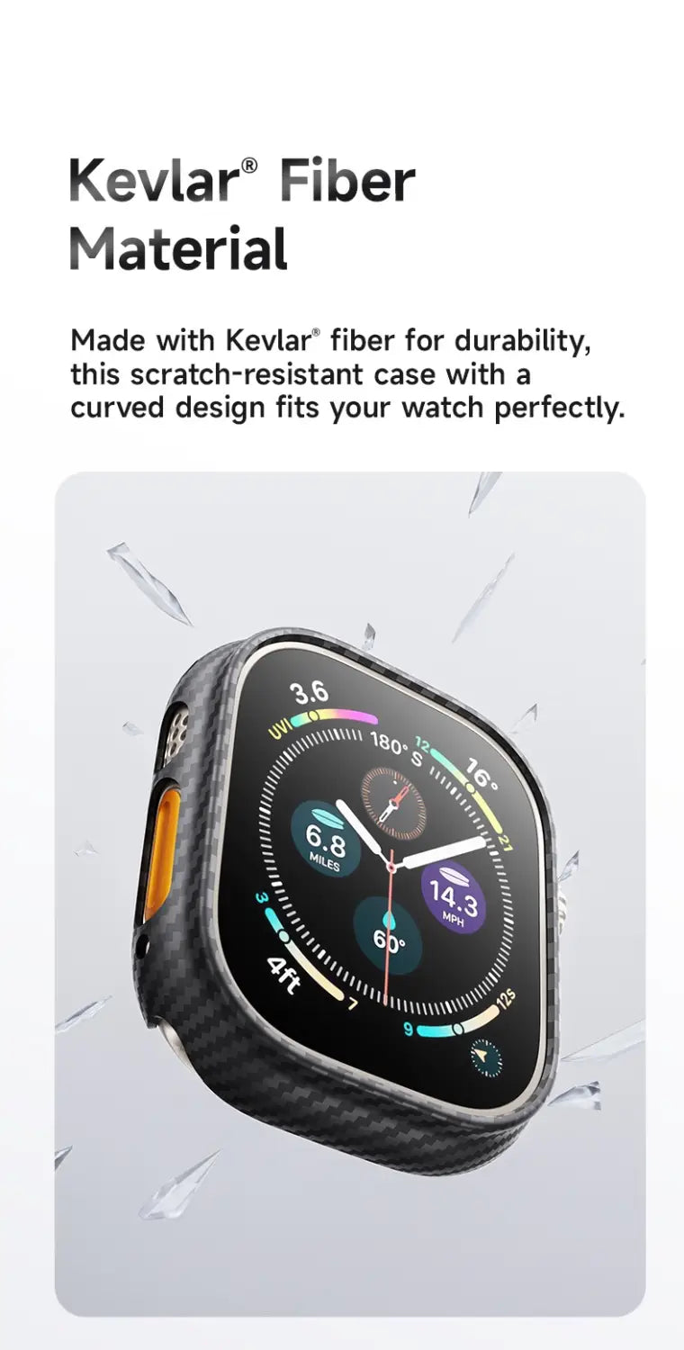 Apple Watch Ultra | 2 49mm Armor Air 600D Aramid Fiber Smartwatch