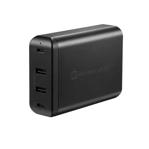 [Pepper Jobs] 4-Port Desktop Charger with 60W Power Power Delivery Type-C Port and Dual Type-C