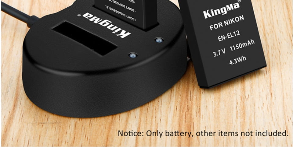 [KingMa] 1150mAh EN - EL12 Camera Replacement Battery for Nikon