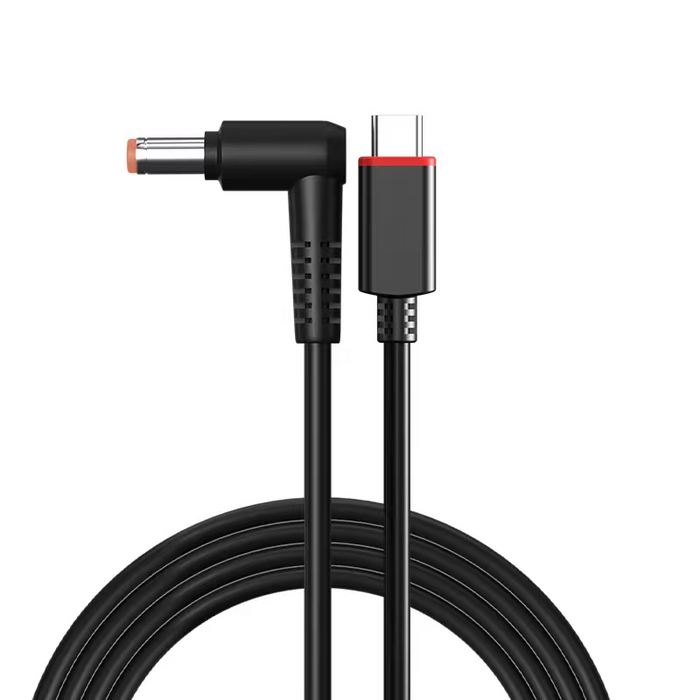 Lenovo Round Tip DC 5525 to Type-C Charging Cable