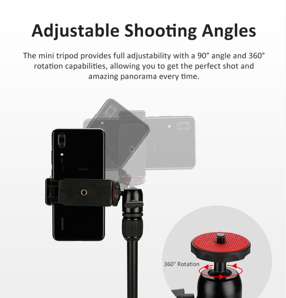 [KingMa] Mini Camera Tripod for DSLR GoPro Smartphones and many more