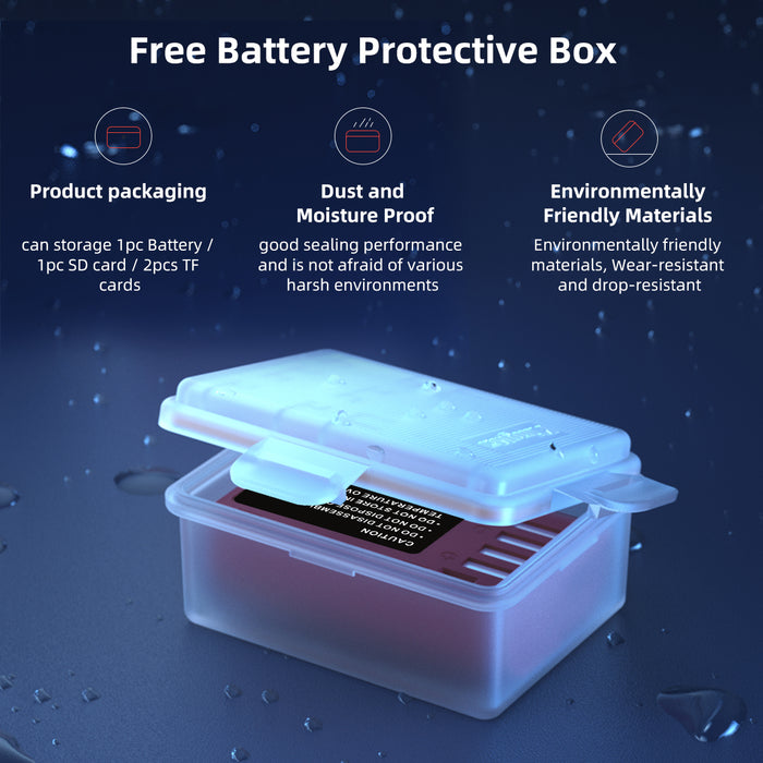 DMW-BLK22 Camera Replacement Battery 2600mAh for Panasonic DC-S5, S5K, S52, S1 II, S5 mark II, GH5 mark II, GH6