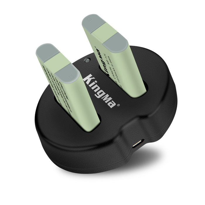 NB-12L Replacement Battery and Dual Charger Set for Canon Camera