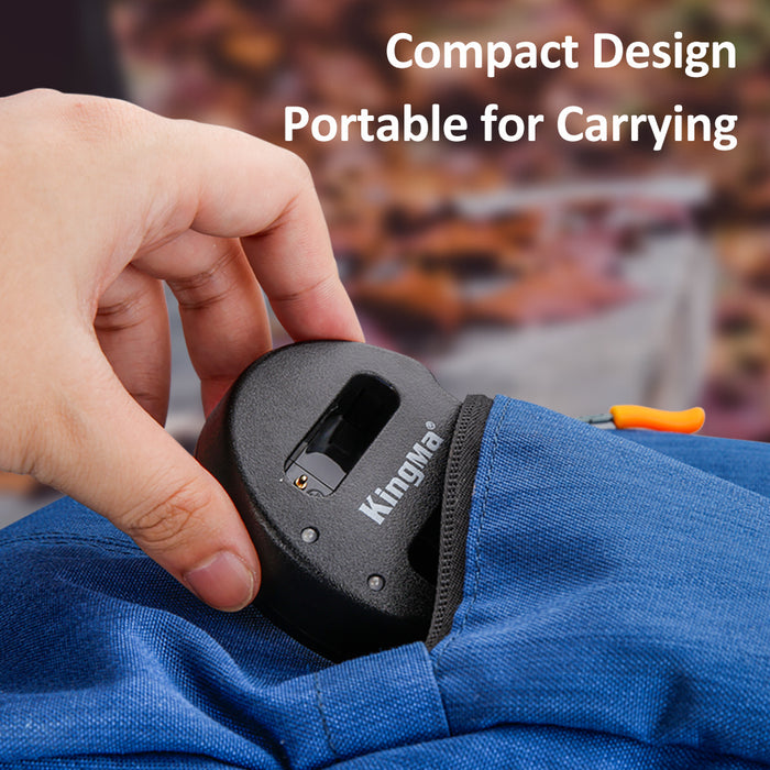 NB-12L Replacement Battery and Dual Charger Set for Canon Camera