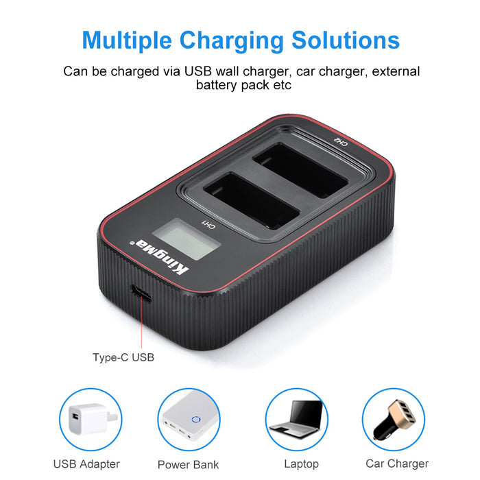 [KingMa] GoPro Hero 13 (Cold) Enduro Camera Replacement Battery / Set / Charger