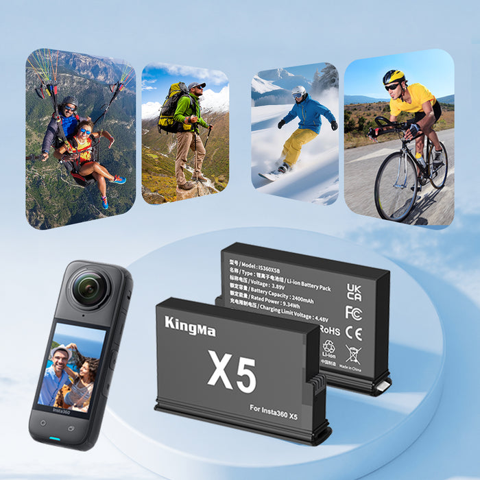 IS360X5B Replacement Battery for Insta360 One X5