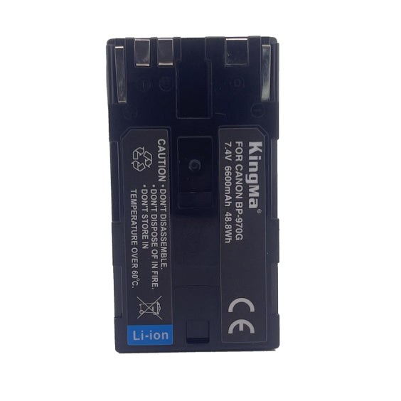 BP-970G Camera Replacement Battery for Canon Cameras / Camcorders