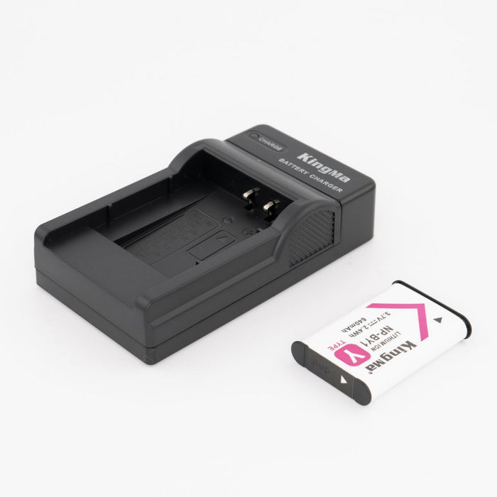 NP-BY1 Replacement Battery and Charger Set for Sony Camera
