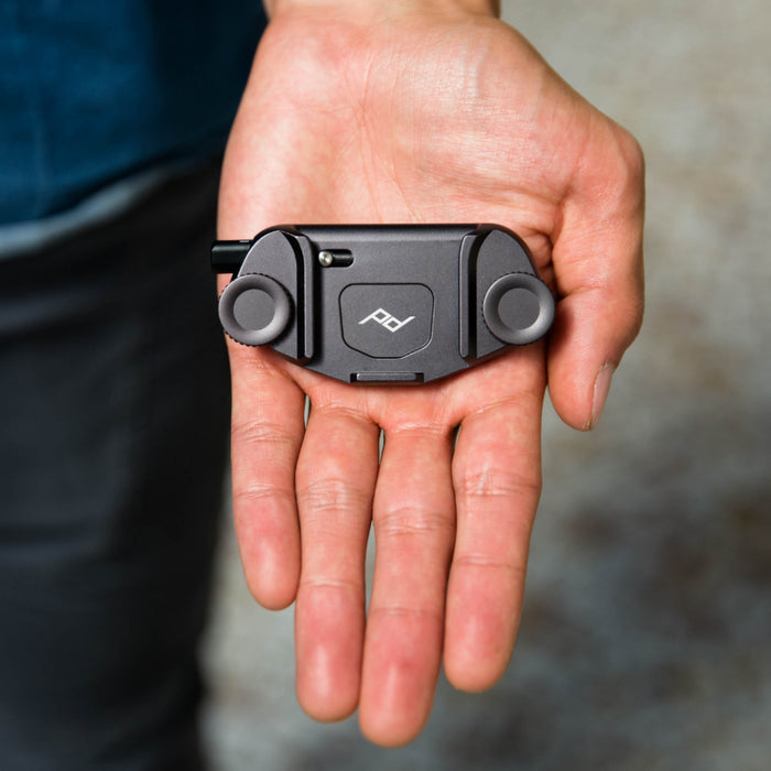 Capture Clip and Plate - Black