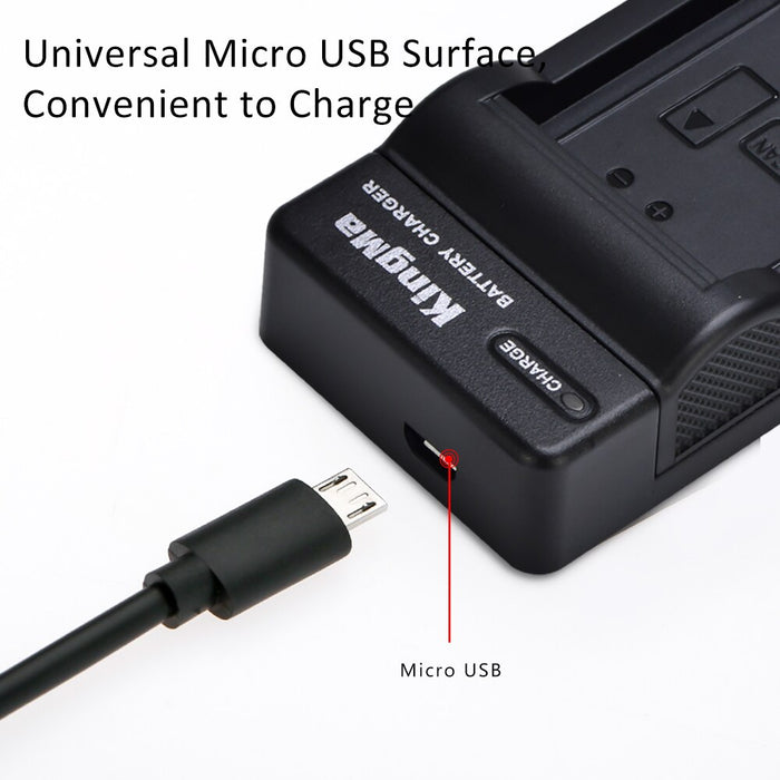 Li-90B / Li-92B Replacement Battery and Charger Set for Olympus Camera