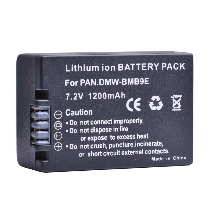 DMW-BMB9E Replacement Battery for Panasonic Camera