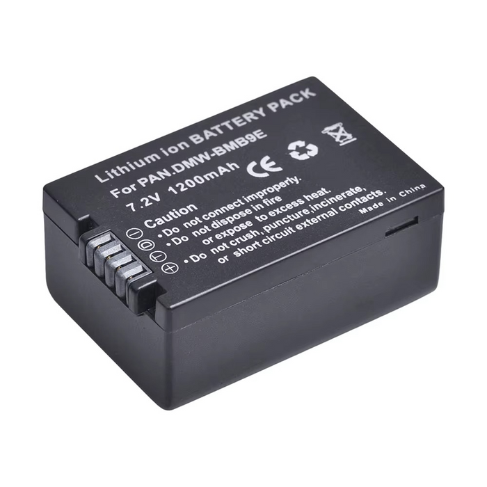 DMW-BMB9E Replacement Battery for Panasonic Camera