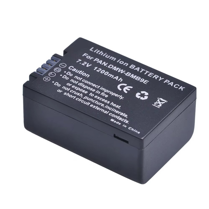 DMW-BMB9E Replacement Battery for Panasonic Camera