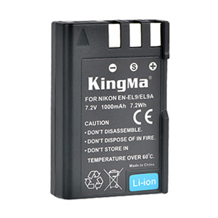 EN-EL9 Replacement Battery and Charger Set for Nikon Camera