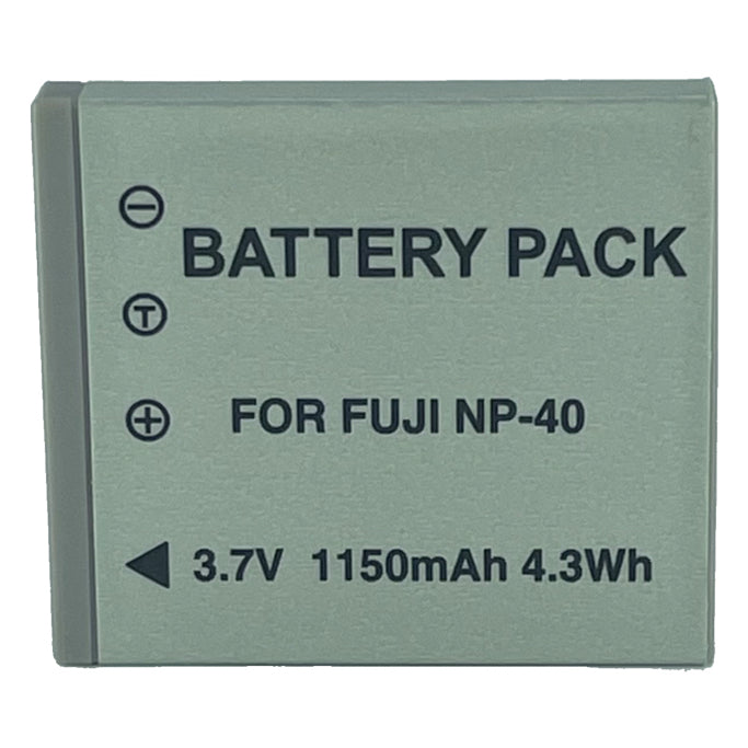 NP-40 / NP-40H Replacement Battery for Fujifilm Camera