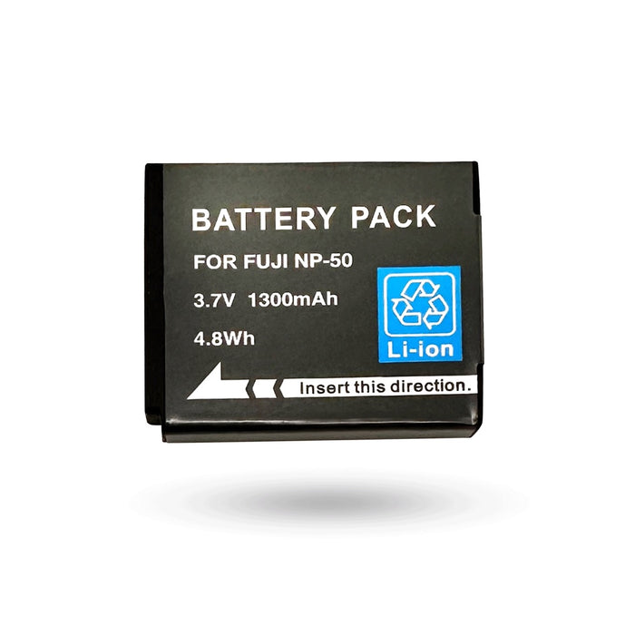 NP-50 Replacement Battery and Charger Set for Fujifilm Camera