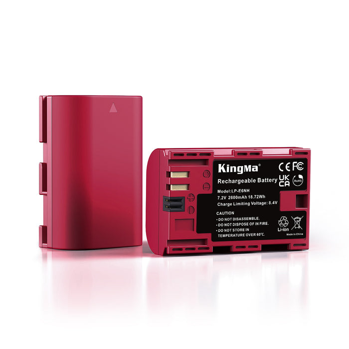 LP-E6NH Replacement Battery 2600mAh for Canon Camera