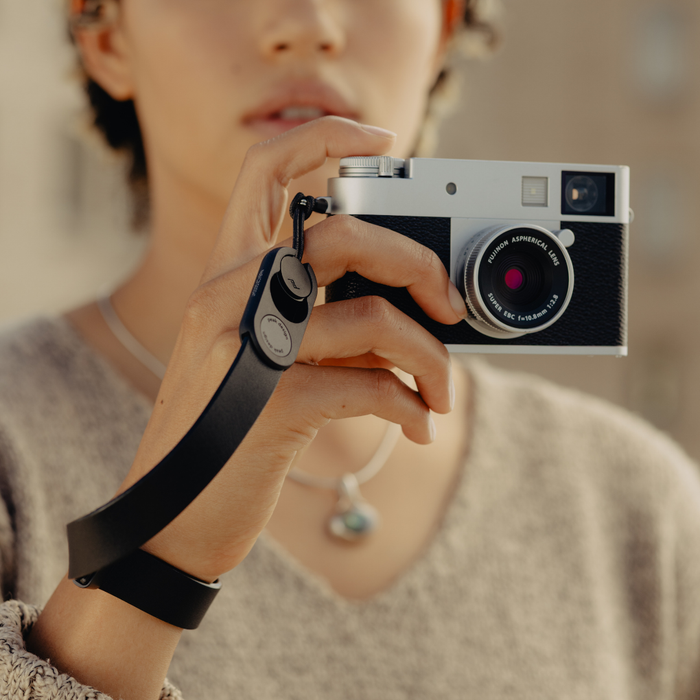 Cuff Leather Camera Wrist Strap