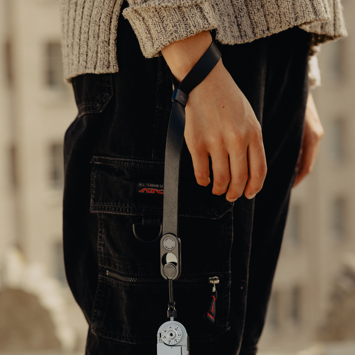 Cuff Leather Camera Wrist Strap