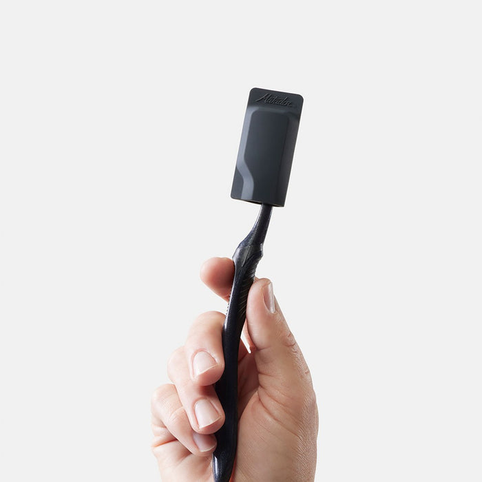 Toothbrush Caps (2-Pack) - Black / White