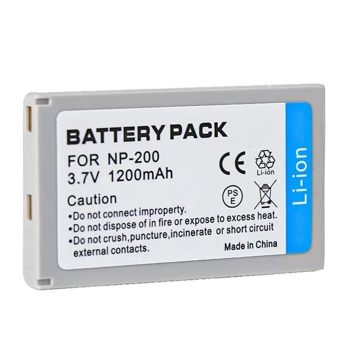 NP-200 1200mAh Replacement Battery for Minolta Cameras using NP200 Battery