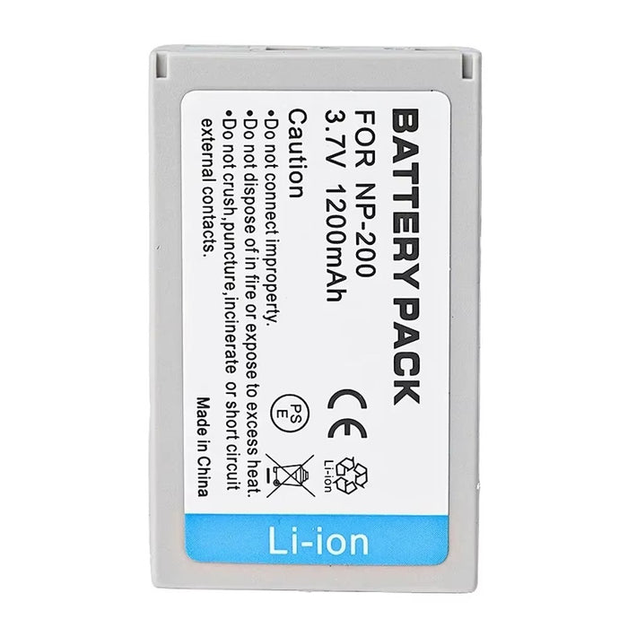 NP-200 1200mAh Replacement Battery for Minolta Cameras using NP200 Battery