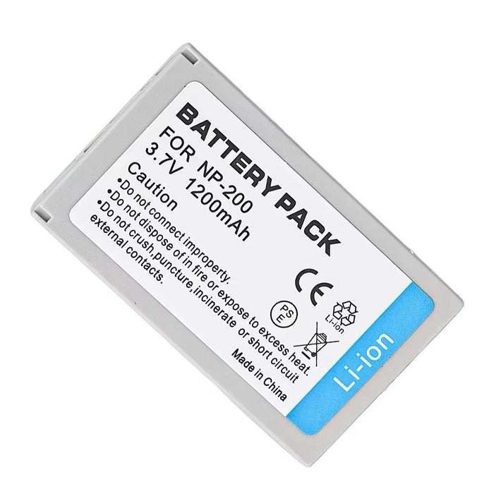 NP-200 1200mAh Replacement Battery for Minolta Cameras using NP200 Battery