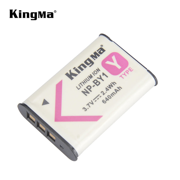 NP-BY1 Replacement Battery and Charger Set for Sony Camera