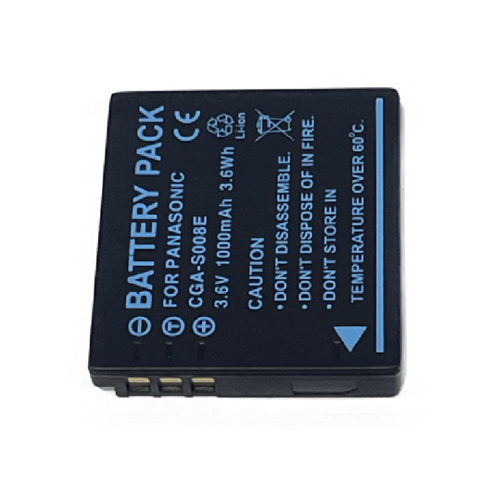 S008E / BCE10 / DB70 Replacement Battery for Panasonic and Ricoh Cameras