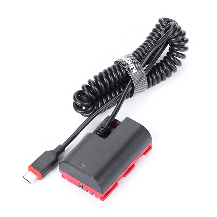 LP-E6NH USB Type-C Dummy Battery for Canon Cameras