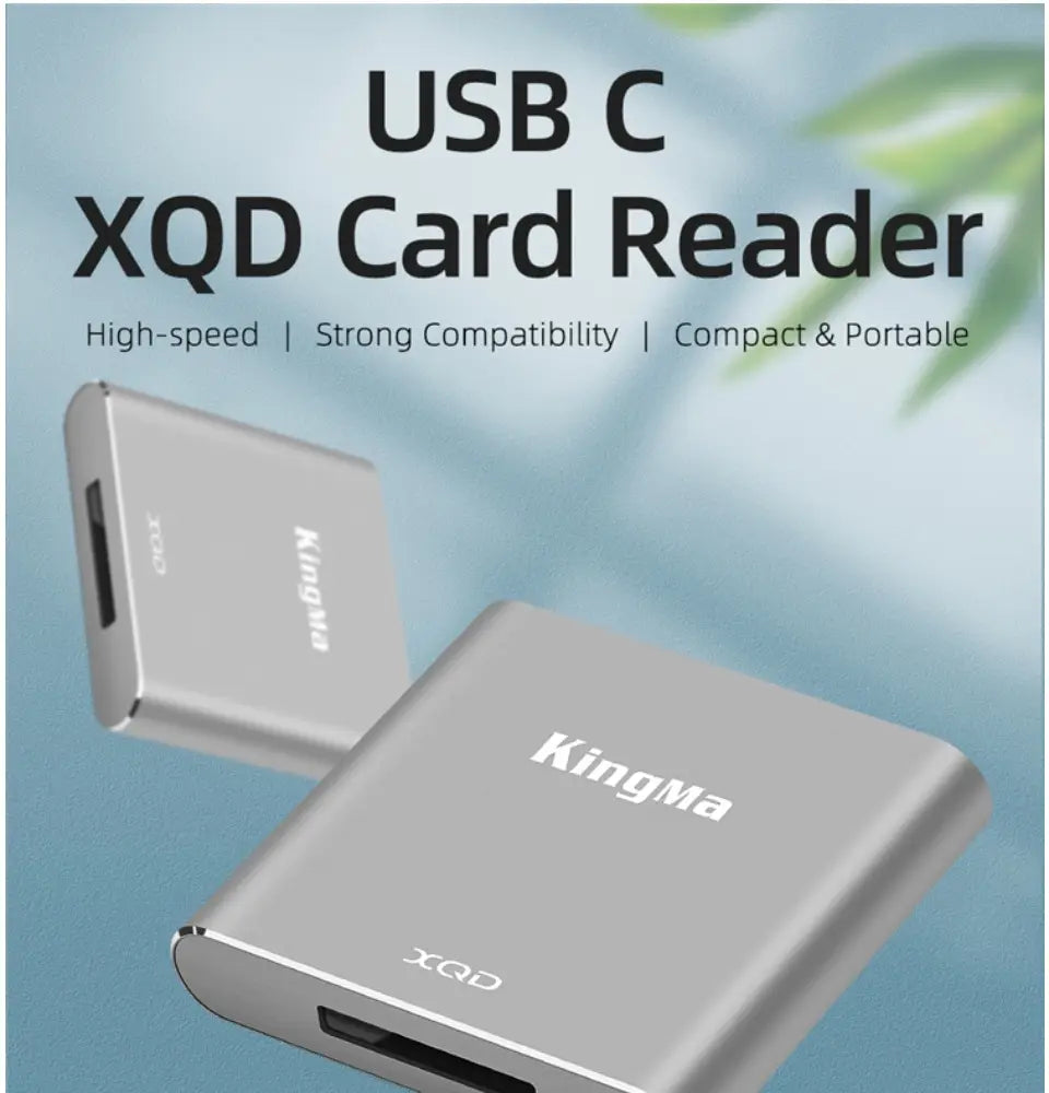 [Kingma] Super Fast USB 3.1 Type - C Card Reader for XQD Cards Suitable for Laptop PC Smartphone Tablet works
