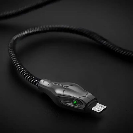 [Benks] BLACK MAMBA 120cm USB - A to Mirco USB Cable Enhanced Nylon - Braided Data Sync And Fast Charging