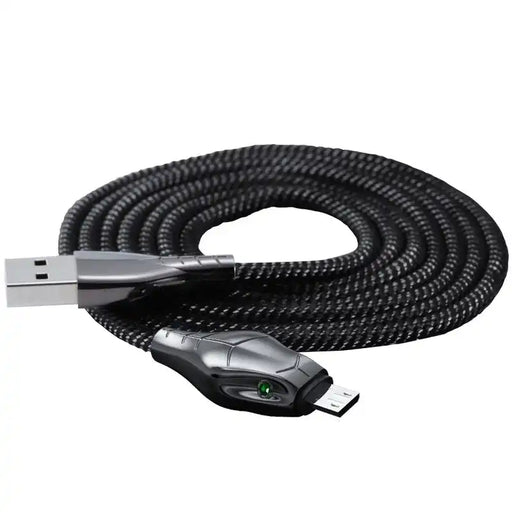 [Benks] BLACK MAMBA 120cm USB - A to Mirco USB Cable Enhanced Nylon - Braided Data Sync And Fast Charging