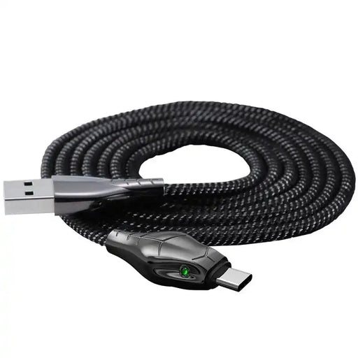Enhanced Nylon - Braided 1.2m Data Sync | Fast Charging Cable | USB Type - A to Type - C - 1
