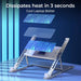Fast Cooling Premium Aluminum Laptop Stand - 4