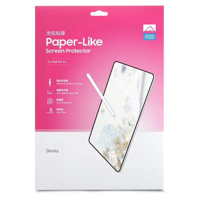 [Benks] Paperlike Screen Protector for Apple iPads - Paper Like