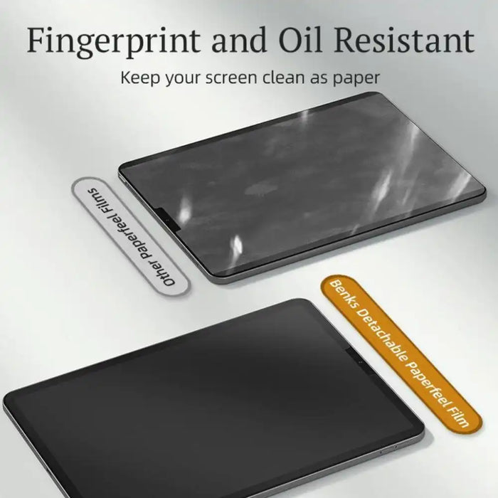 [Benks] New Magnetic Detachable and Reusable Paperlike Screen Protector / Film for iPad - Paper Like