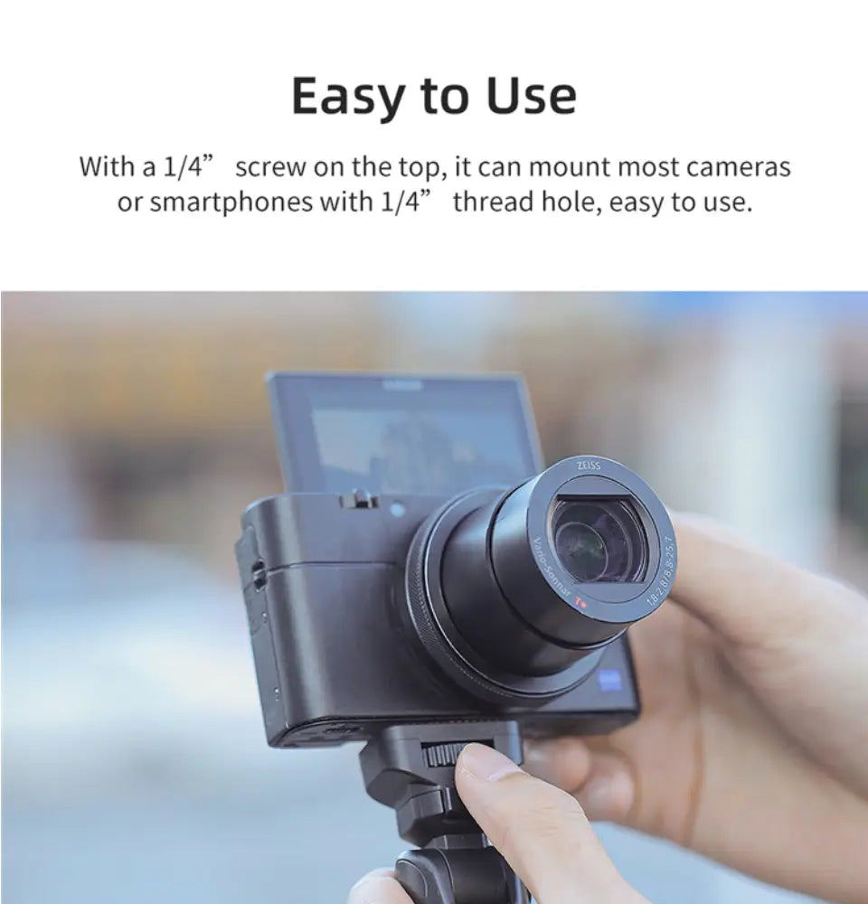 [KingMa] New Vlog Accessories Vlogging Camera Grip Extension Tripod Grip For Mirrorless camera action camera smart phone