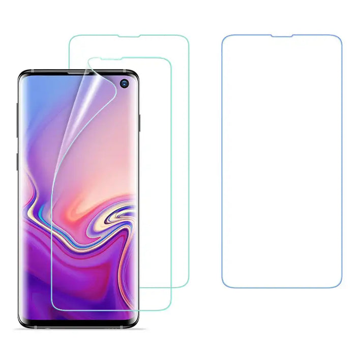 Galaxy S10 Liquid Skin Full - Coverage Screen Protector - 3 - Pack SP