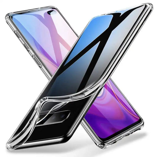 Galaxy S10 Plus Essential Slim Clear Soft TPU Case (Clear)