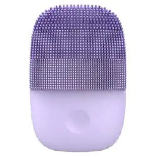 [Inface] Facial Cleansing Brush Electric Sonic Silicone Face Deep Cleanser [Upgrade Version] - Purple Device