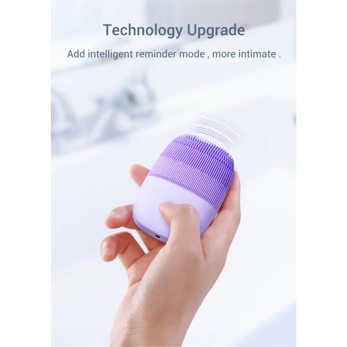 [Inface] Facial Cleansing Brush Electric Sonic Silicone Face Deep Cleanser [Upgrade Version] - Device
