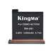 [KingMa] 1220mAh Camera Replacement Battery for DJI OSMO Action Camera - AB1 - 1